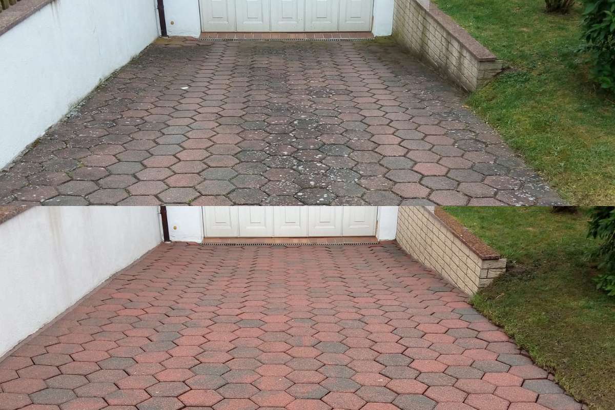 Beispielarbeit von Der-Proficleaner Steinreinigung - veröffentlicht auf Hausmeisterdienste.net