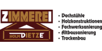 Logo der Firma Dietze, Holm - Zimmerei aus Freiberg auf dem Branchenportal Fliesenleger.net