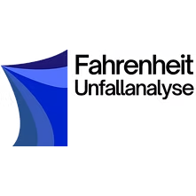 Logo der Firma Fahrenheit Unfallanalyse ⎜Die Kfz-Gutachter aus Hamburg auf dem Branchenportal Gutachter.org