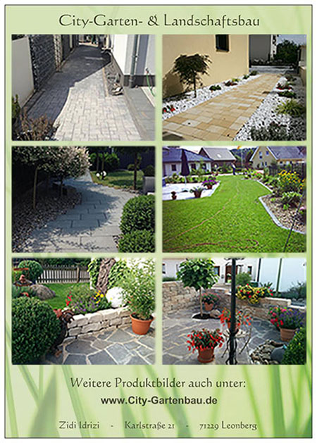 Beispielarbeit von City Galabau - veröffentlicht auf Gartenbau.org