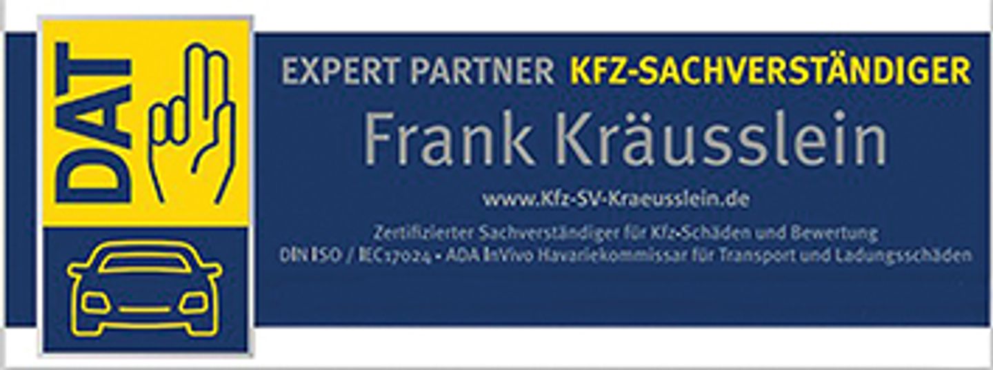 Logo der Firma KFZ-Sachverständiger Frank Kräusslein aus Bad Rodach auf dem Branchenportal Gutachter.org