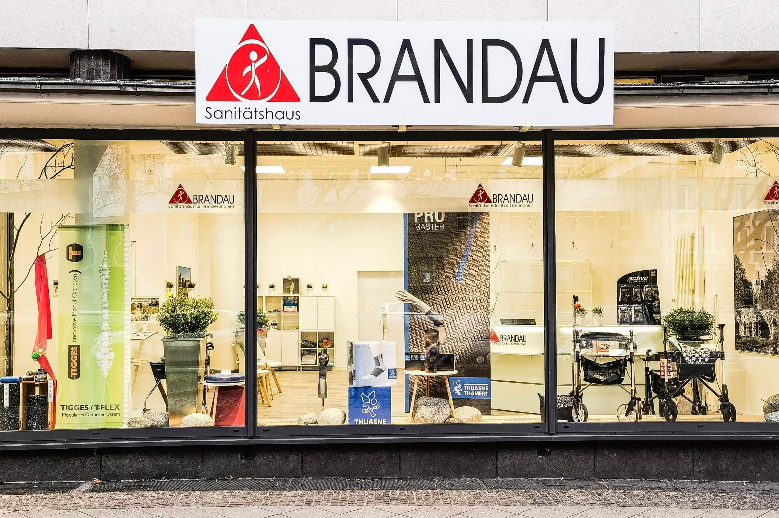 Beispielarbeit von Sanitätshaus Brandau am Karlsplatz - veröffentlicht auf Sanimio.de
