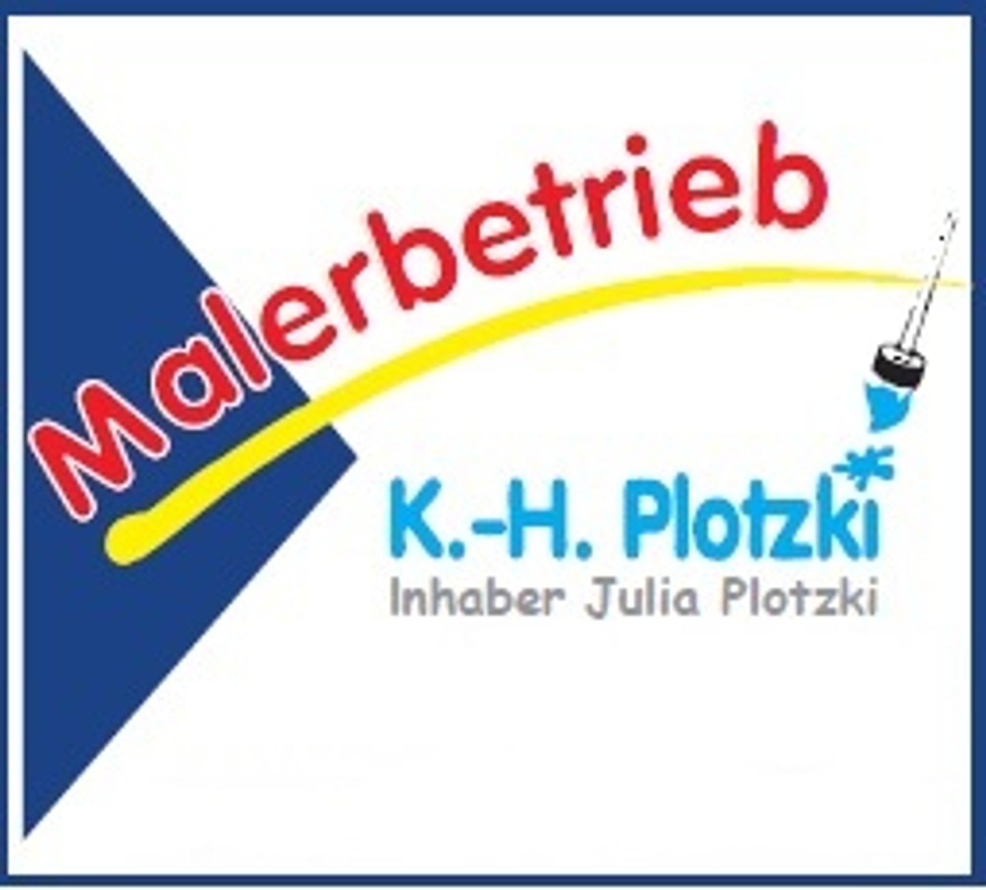 Logo der Firma Malerbetrieb K.-H. Plotzki Inh. Julia Plotzki aus Erfurt auf dem Branchenportal Maler.org