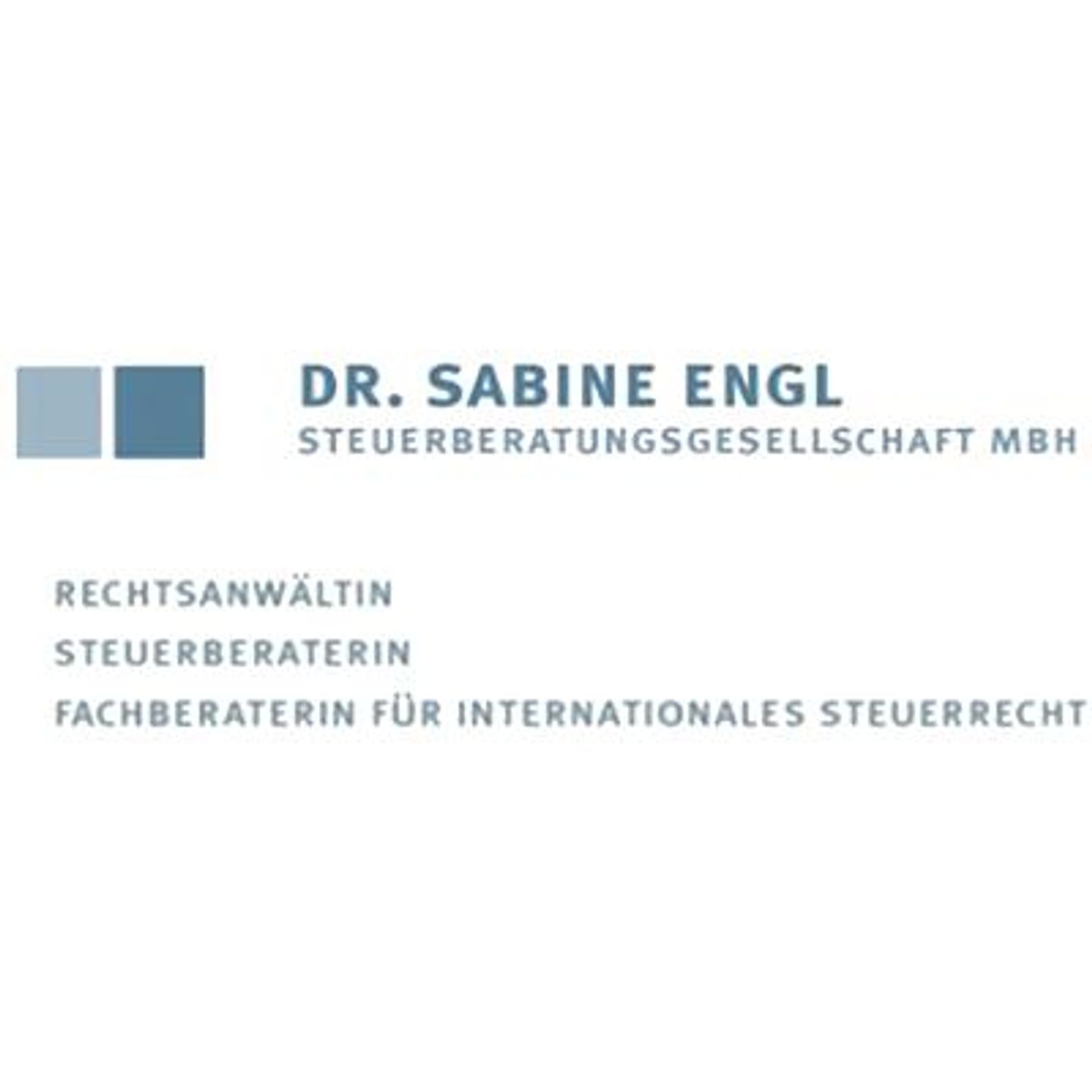 Logo der Firma Dr. Sabine Engl Steuerberatungsgesellschaft mbH aus München auf dem Branchenportal Steuer-Berater.de