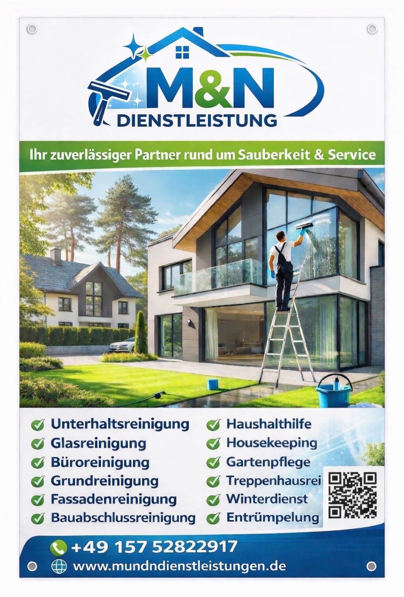 Logo der Firma M&N Dienstleistung aus Mülheim an der Ruhr auf dem Branchenportal Hausmeisterdienste.net
