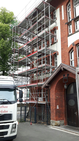 Beispielarbeit von Gerüstbau Iserlohn e. K. - veröffentlicht auf Geruestbau.org