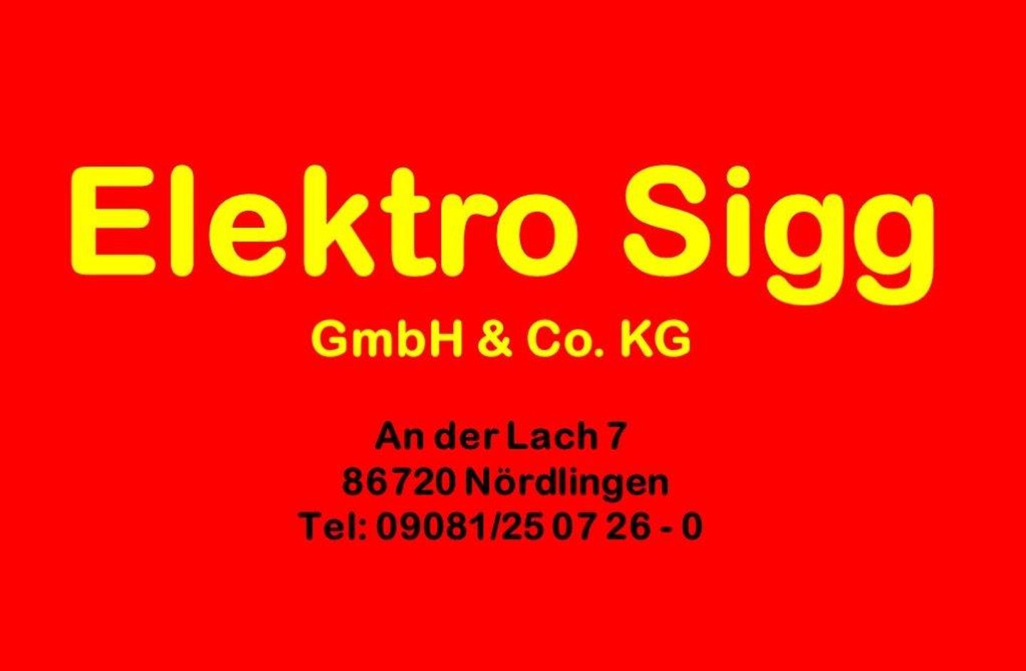 Logo der Firma Elektro Sigg aus Nördlingen auf dem Branchenportal Elektriker.org