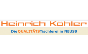 Logo der Firma Tischlerei Heinrich Köhler e.K. aus Neuss auf dem Branchenportal Tischler-Schreiner.org