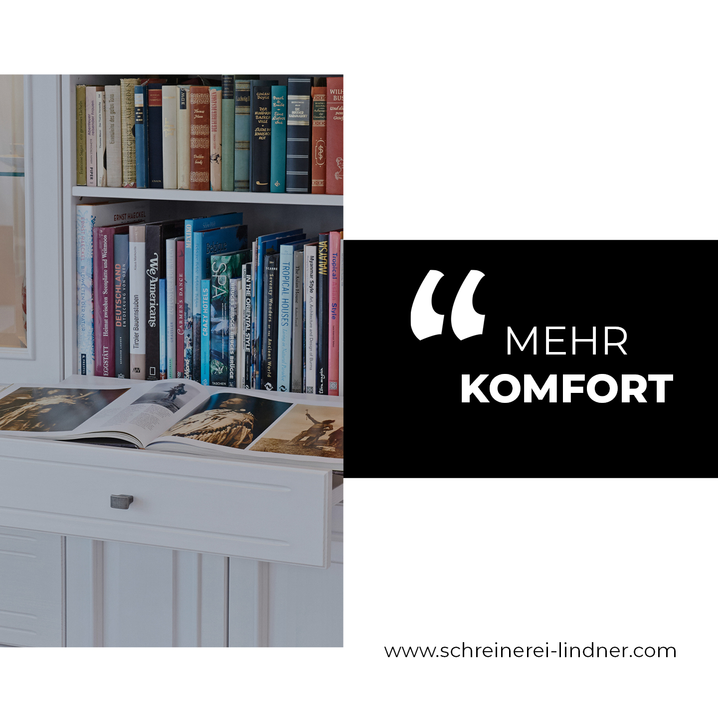 Beispielarbeit von Schreinerei Lindner - veröffentlicht auf Tischler-Schreiner.org