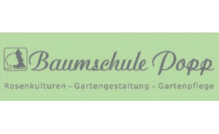 Logo der Firma Baumschule Popp aus Puschendorf auf dem Branchenportal Gartenbau.org