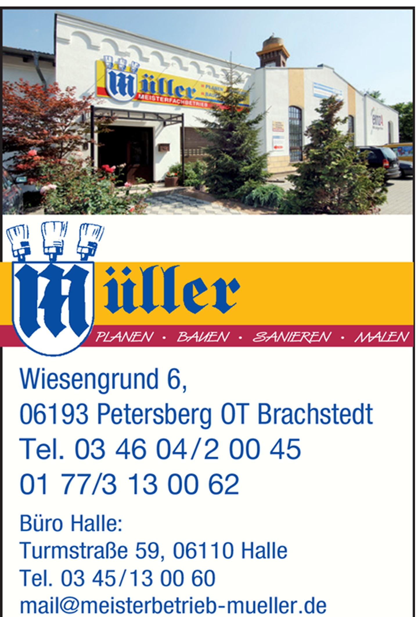 Beispielarbeit von Malerbetrieb Rainer Müller GmbH - veröffentlicht auf Maler.org