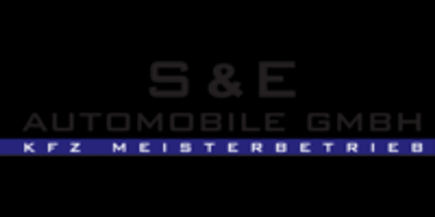 Logo der Firma Automobile S & E GmbH aus Aglasterhausen auf dem Branchenportal Auto-Werkstatt.de