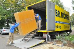 Beispielarbeit von Gebrüder Röhrl / Transport und Umzug - veröffentlicht auf Hausmeisterdienste.net