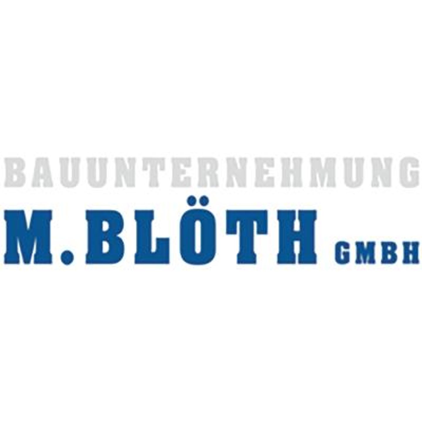 Logo der Firma Bauunternehmung M. Blöth GmbH aus Teublitz auf dem Branchenportal Bauunternehmen.org