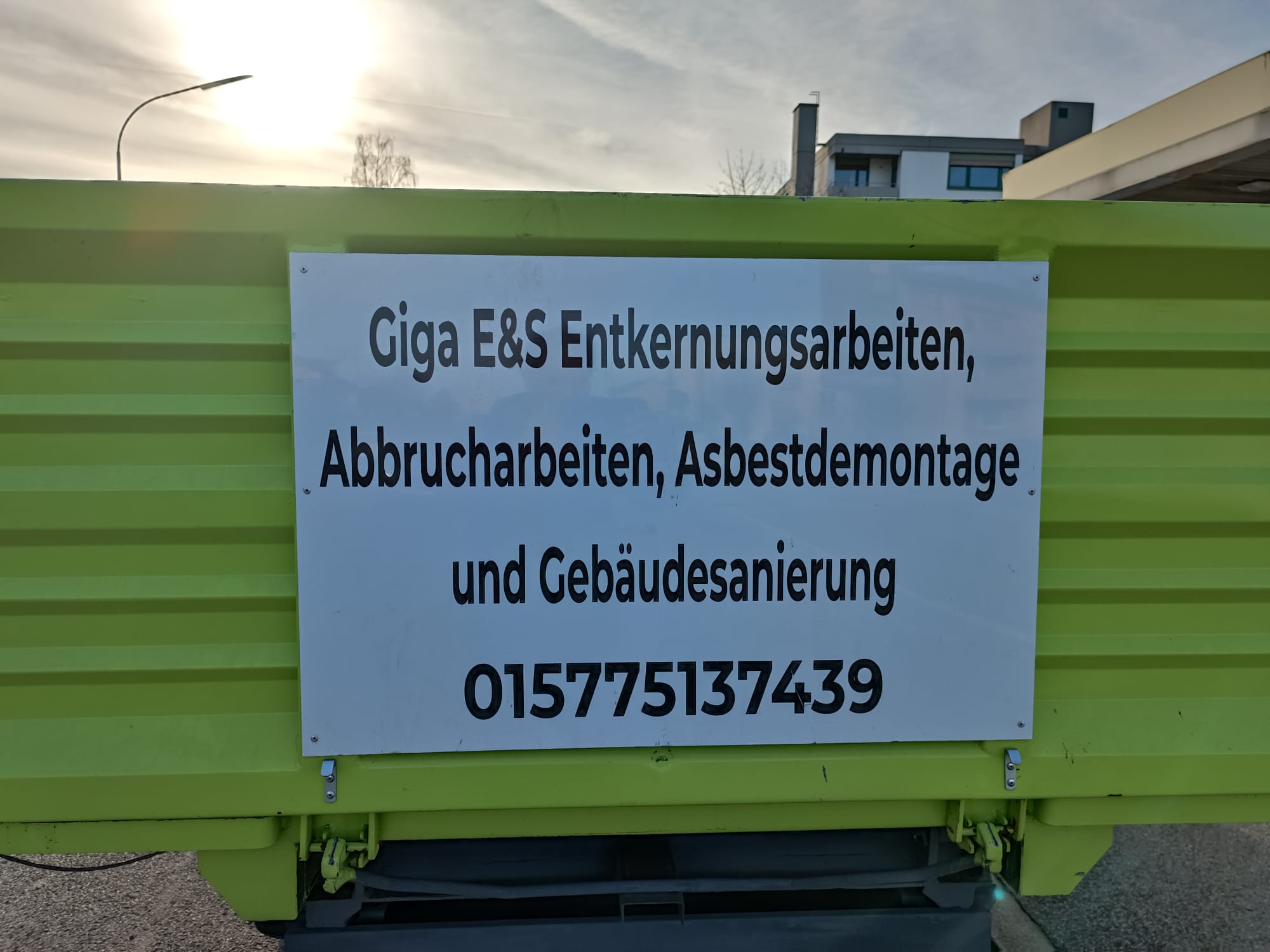 Beispielarbeit von Giga E & S e.K - veröffentlicht auf Bauunternehmen.org