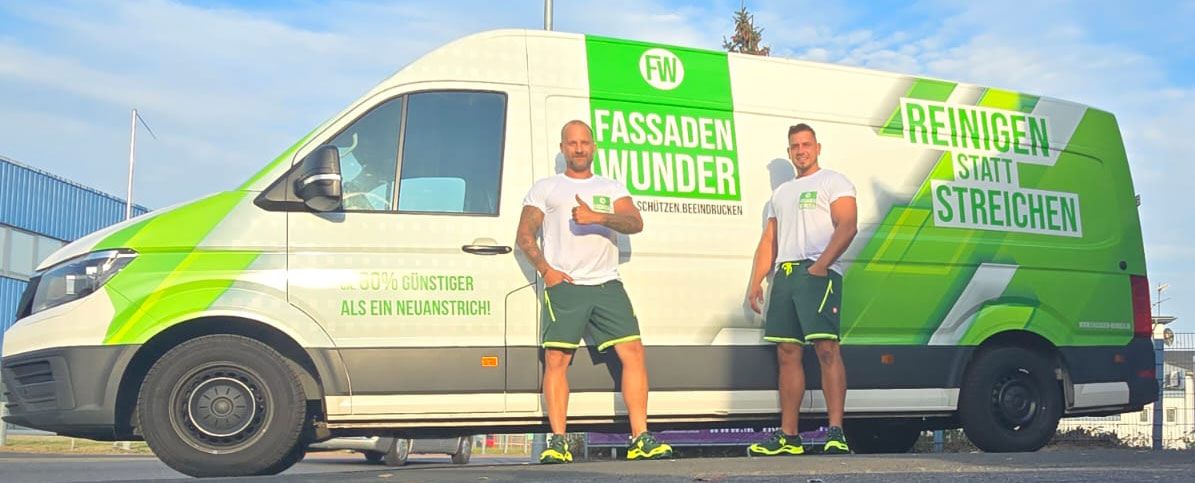 Beispielarbeit von DAS FASSADEN-WUNDER (Fassadenreinigung Inhaber David Lewandowski) - veröffentlicht auf Hausmeisterdienste.net