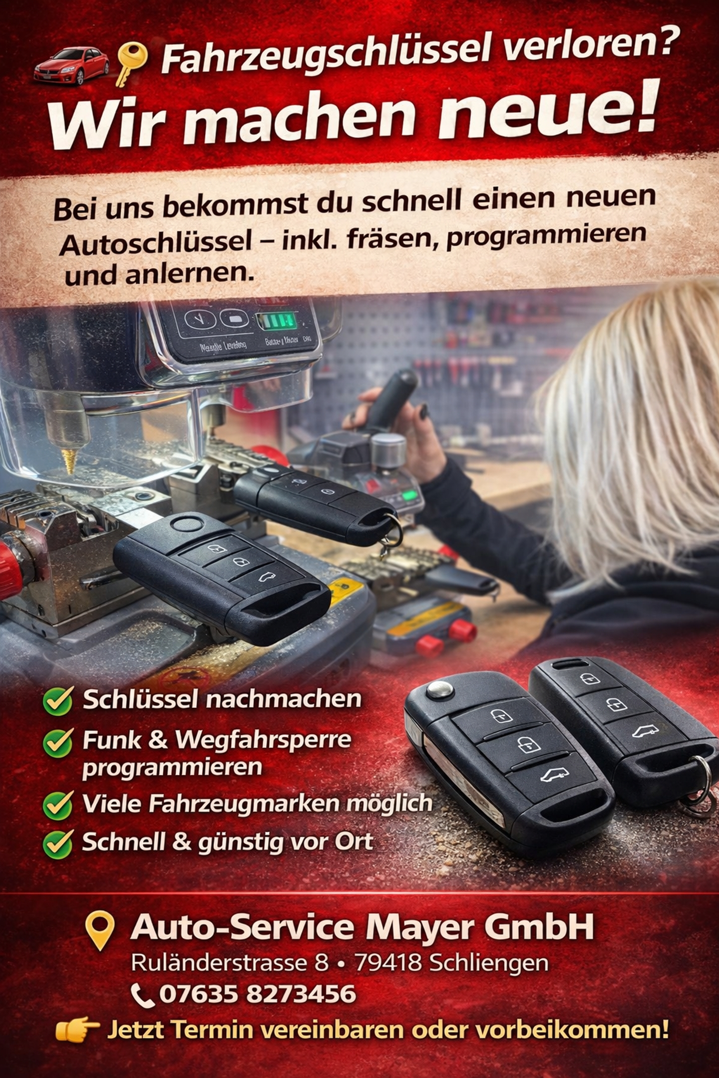 Beispielarbeit von Auto-Service Mayer - veröffentlicht auf Auto-Werkstatt.de