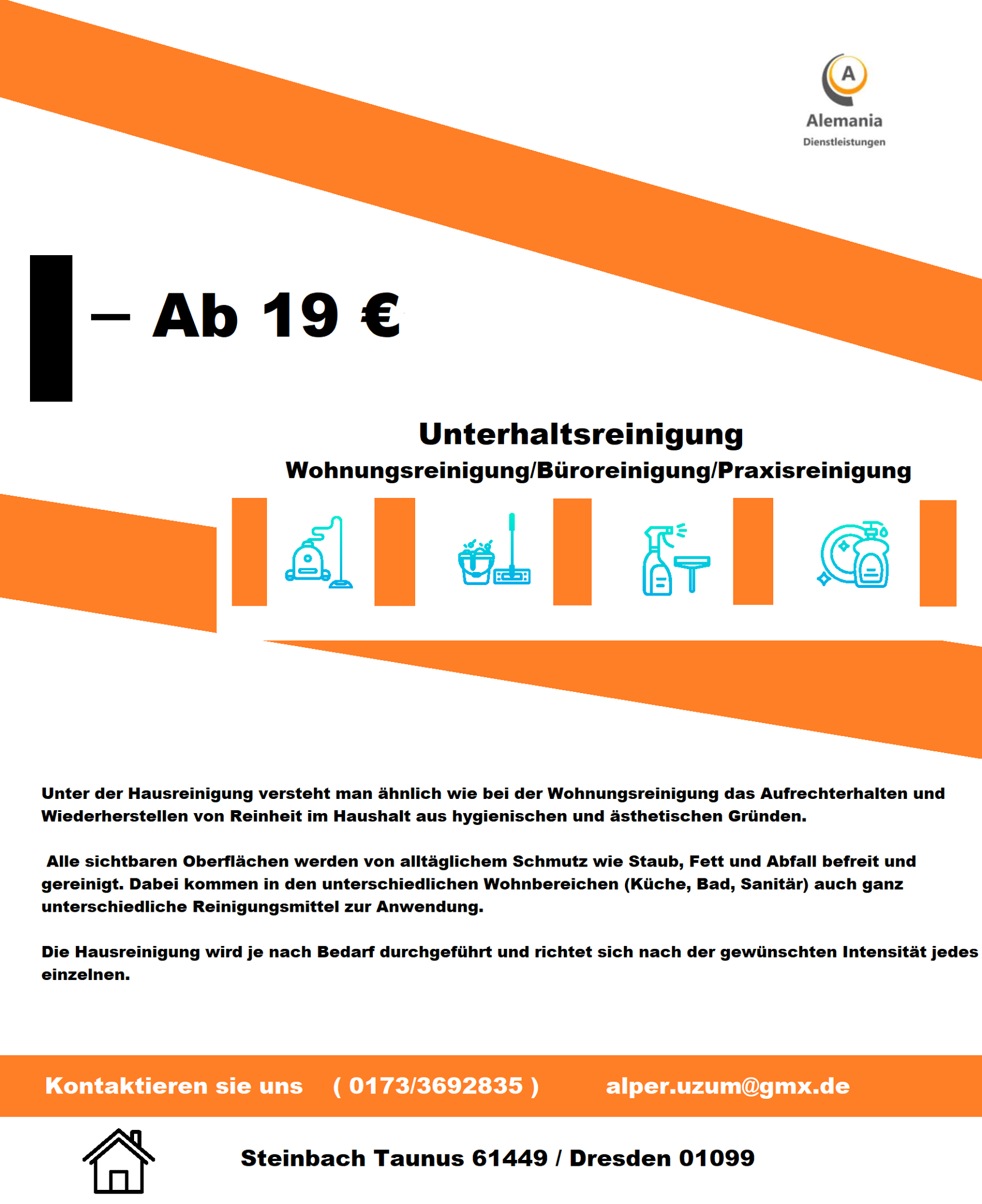 Beispielarbeit von Alemania Dienstleistungen - veröffentlicht auf Hausmeisterdienste.net