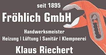 Logo der Firma Fröhlich GmbH aus Ponitz auf dem Branchenportal Sanitaer.org