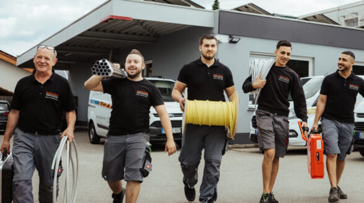 Beispielarbeit von Bode + Christ Gebäudetechnik GmbH - veröffentlicht auf Elektriker.org