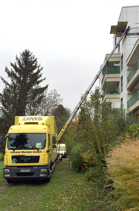 Beispielarbeit von Johann Wunder GmbH - Umzugsunternehmen München - veröffentlicht auf Hausmeisterdienste.net