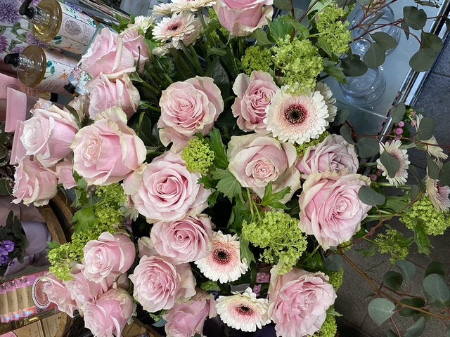 Beispielarbeit von Blumen schöner schenken - veröffentlicht auf Gartenbau.org
