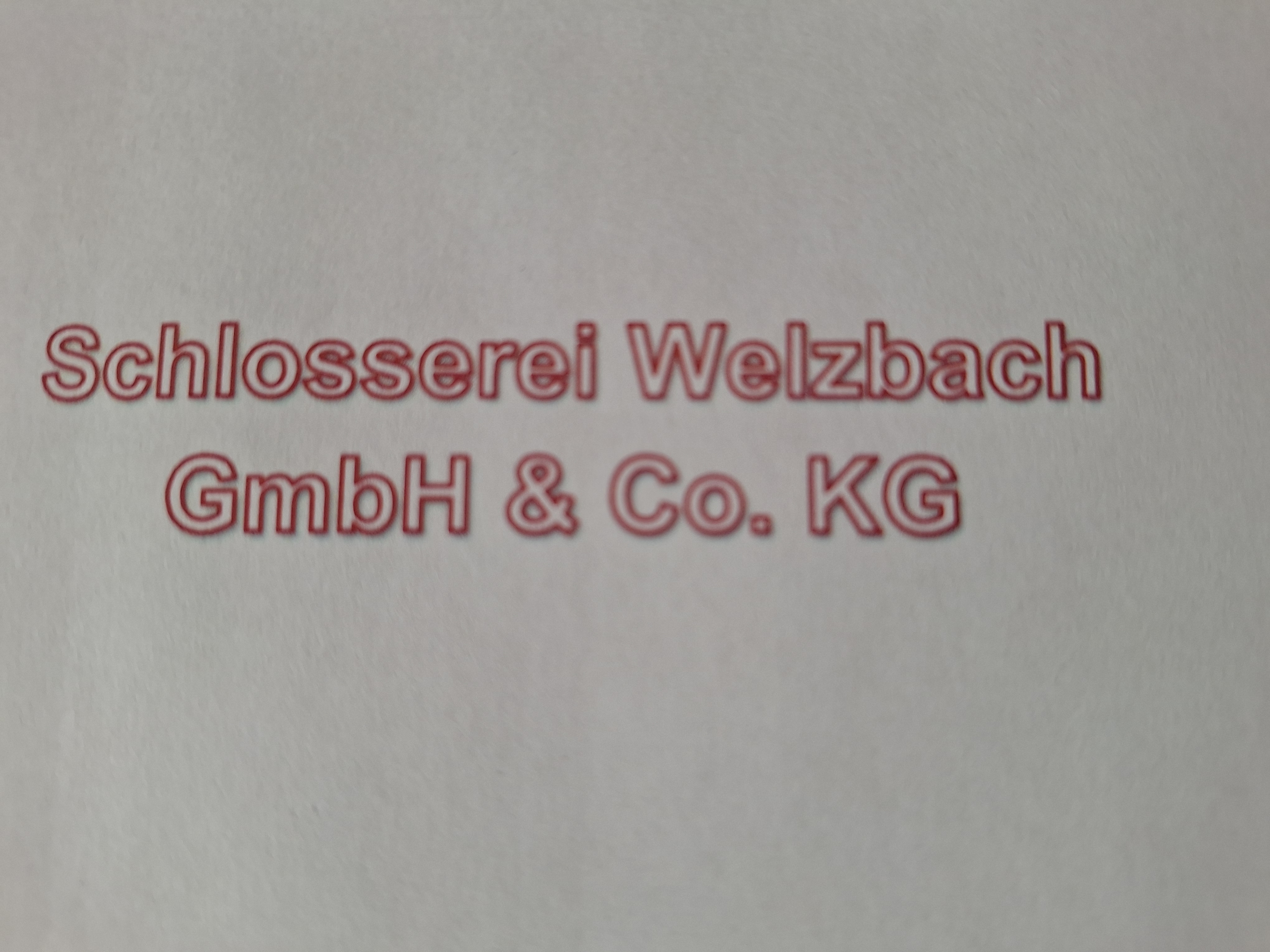 Logo der Firma Schlosserei Welzbach GmbH & Co. KG aus Großostheim auf dem Branchenportal Schlosserei.net