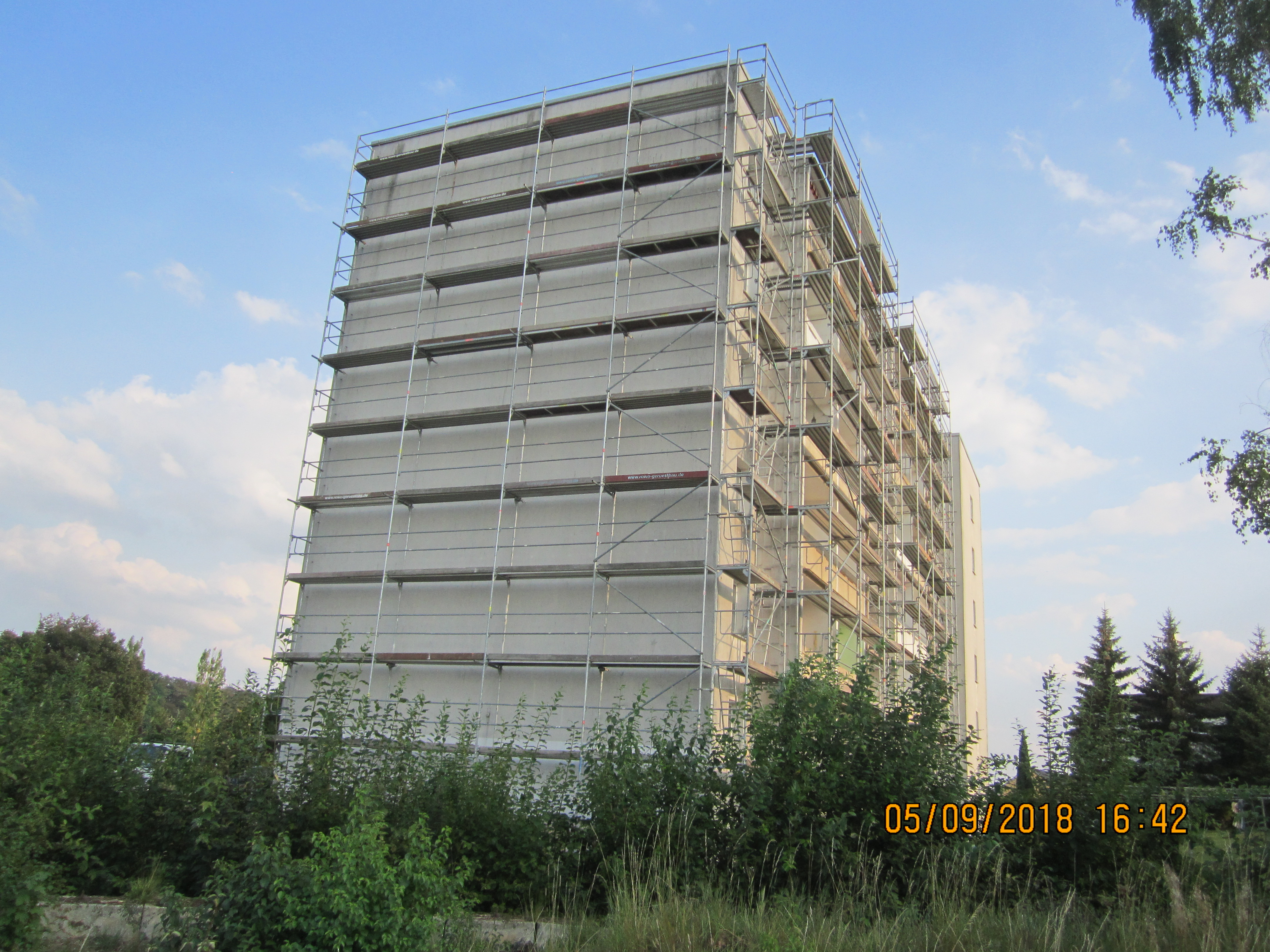 Beispielarbeit von RoWo Gerüstbau GmbH - veröffentlicht auf Geruestbau.org
