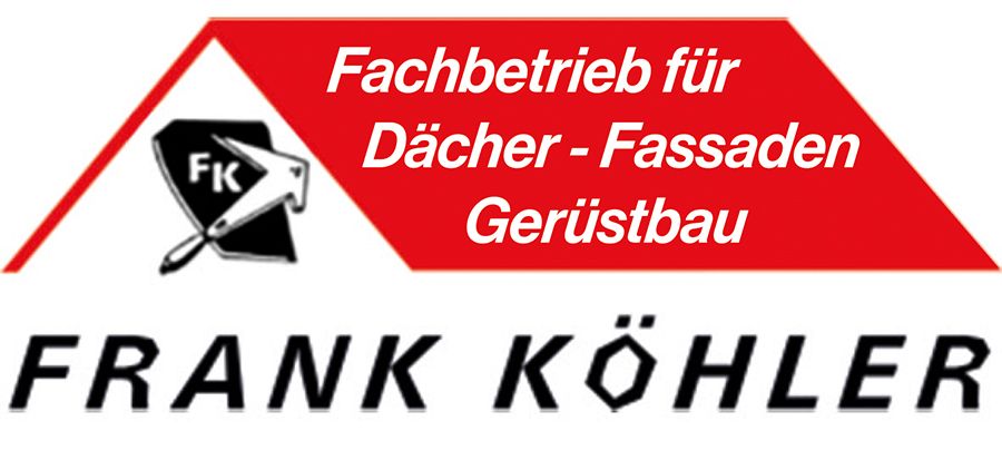 Logo der Firma Dachdeckermeister Frank Köhler aus Lichtenau auf dem Branchenportal Dachdecker.com
