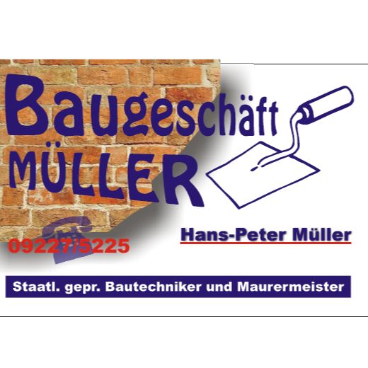 Logo der Firma Hans-Peter Müller Baugeschäft aus Wirsberg auf dem Branchenportal Bauunternehmen.org