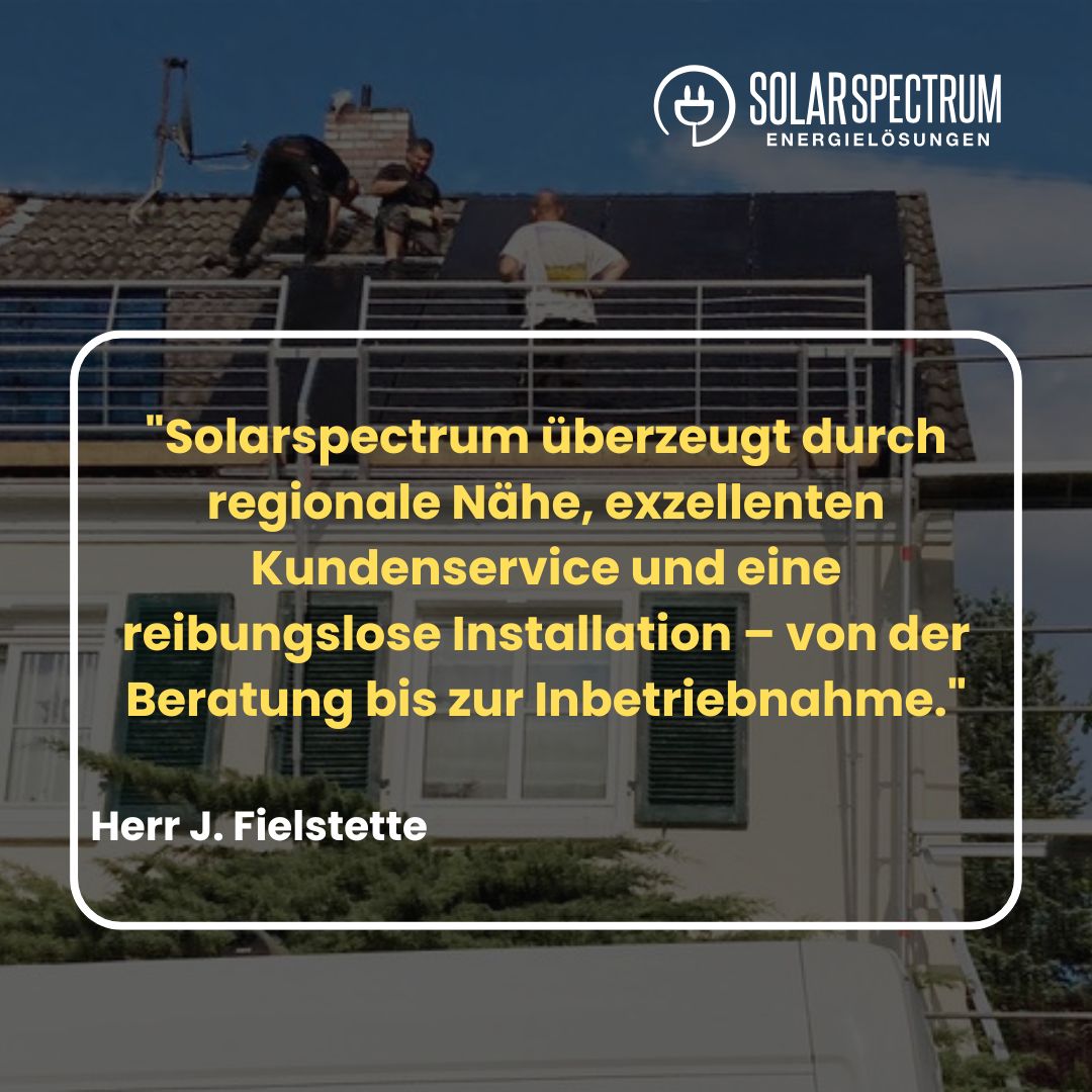 Beispielarbeit von SolarSpectrum GmbH - veröffentlicht auf Solartechnik.org