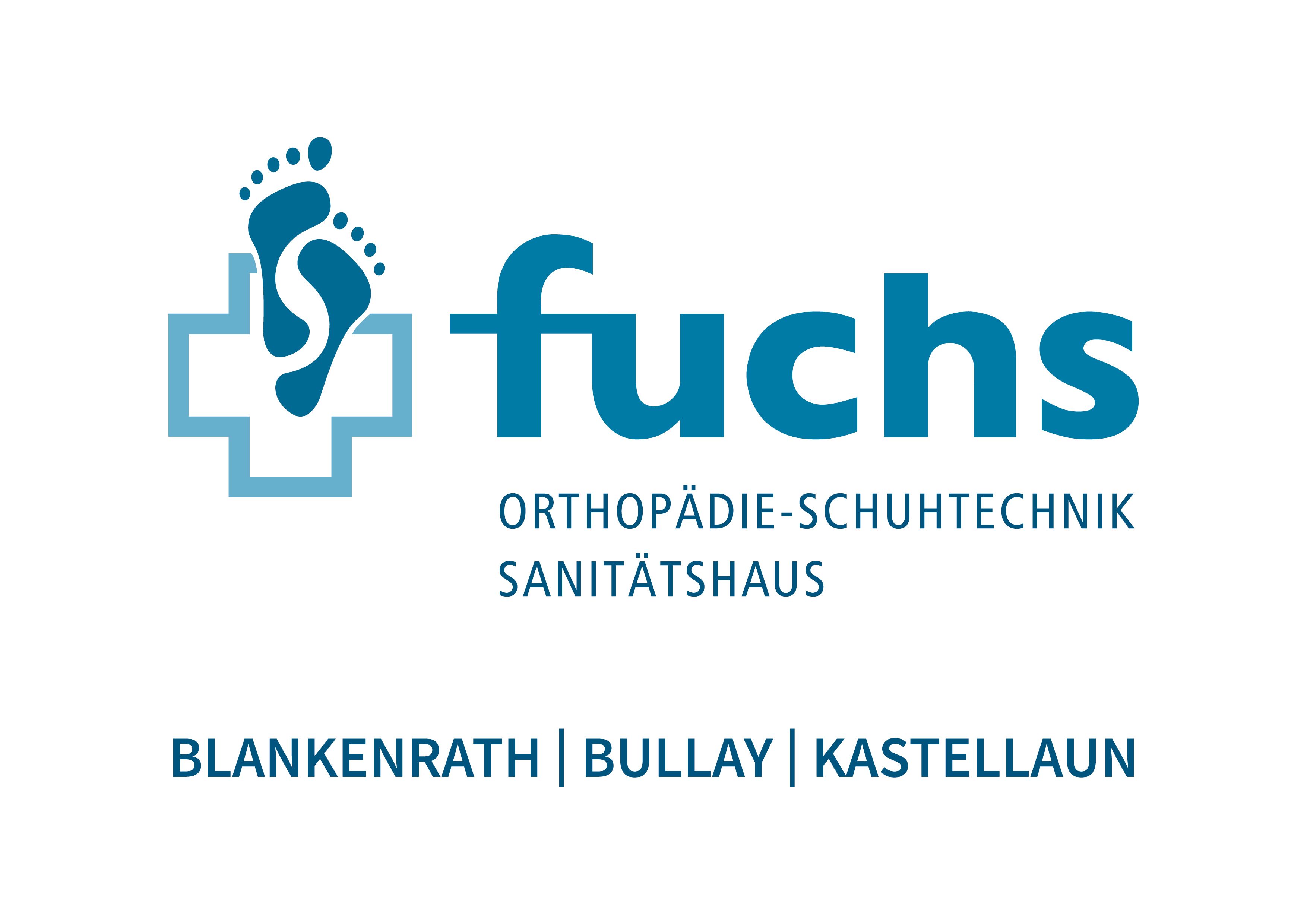Logo der Firma Fuchs Orthopädie + Schuhtechnik + Sanitätshaus aus Blankenrath auf dem Branchenportal Sanimio.de