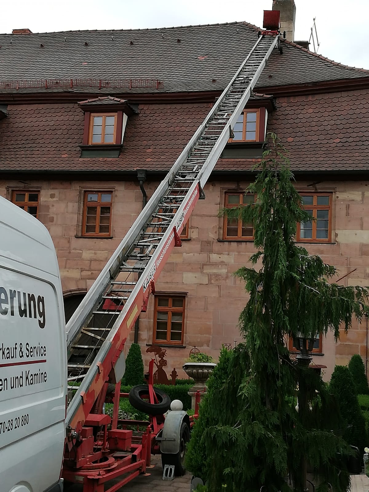 Beispielarbeit von Kaminsanierung Karl Kaiser - veröffentlicht auf Heizungsbau.net