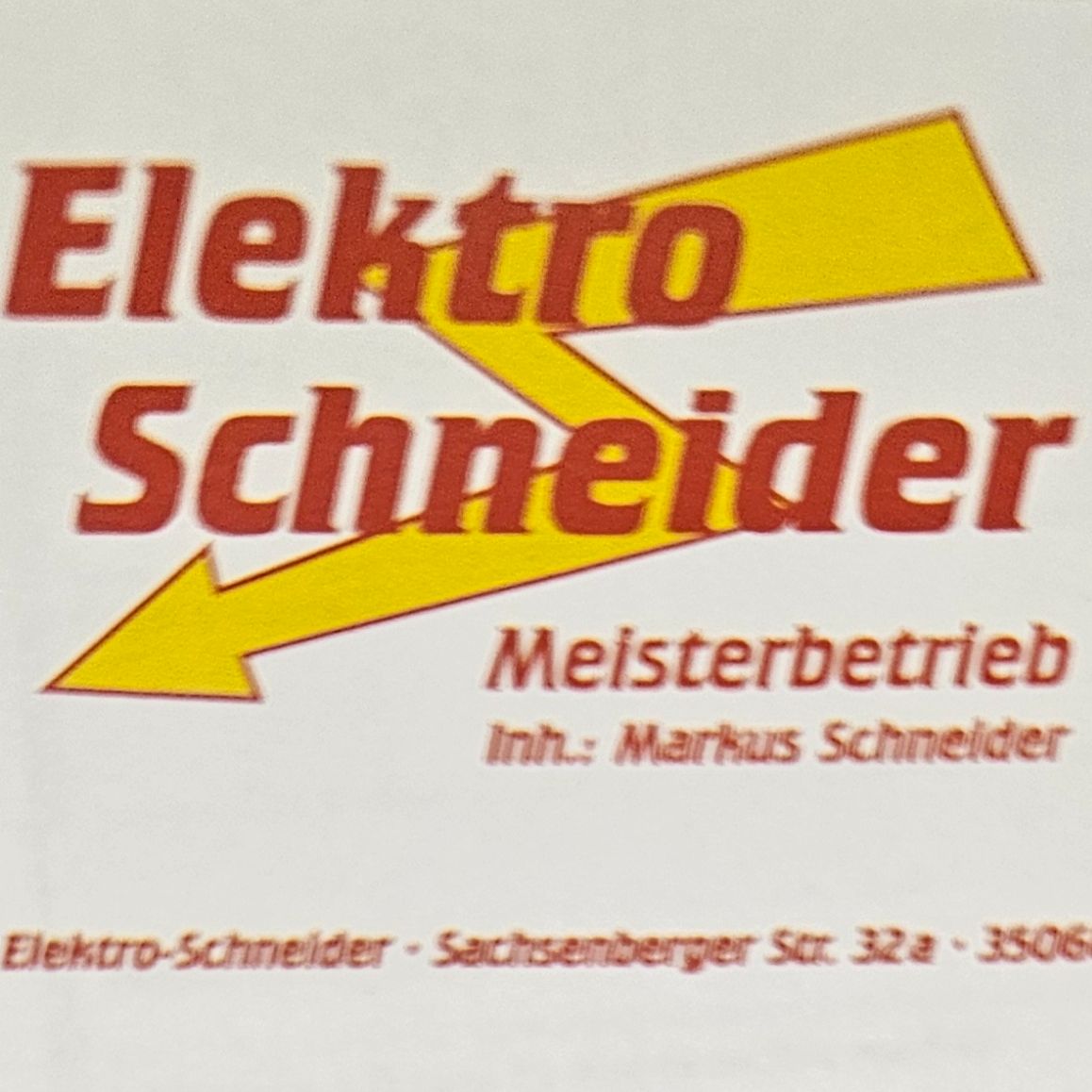 Logo der Firma Markus Schneider Elektroinstallationen Hausgeräte-Kundendienst aus Frankenberg auf dem Branchenportal Elektriker.org