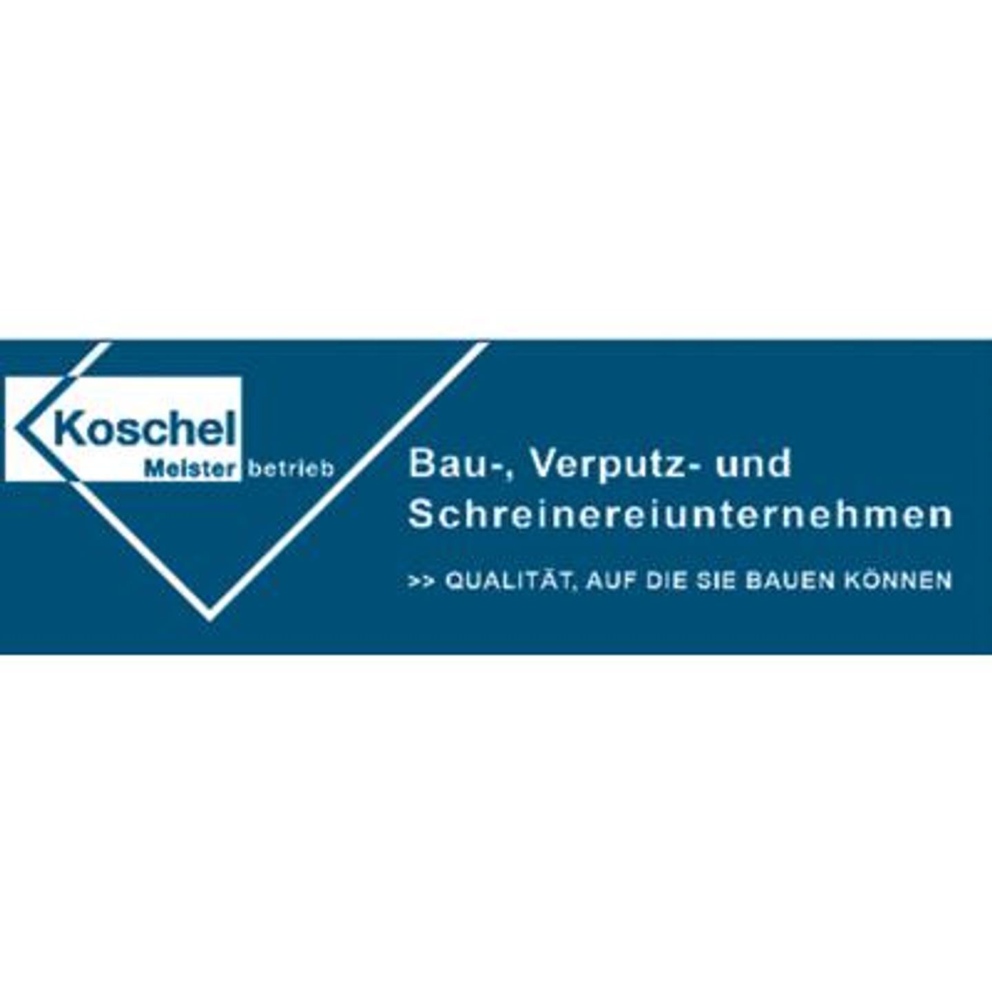 Logo der Firma Koschel GmbH Bau- Verputz- und Schreinereiunternehmen aus Worms auf dem Branchenportal Bauunternehmen.org