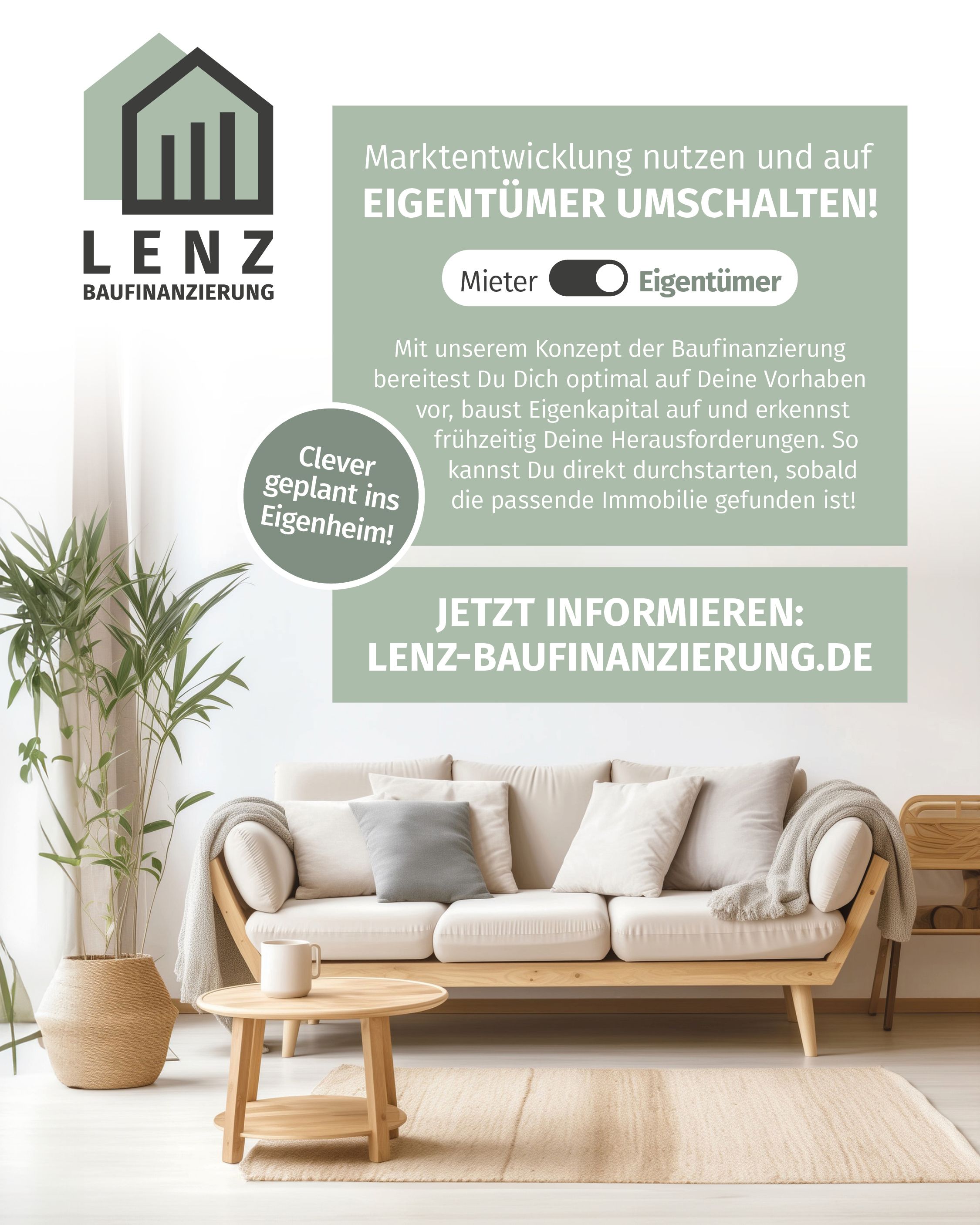 Beispielarbeit von Lenz Baufinanzierung - veröffentlicht auf Finanzberater.net