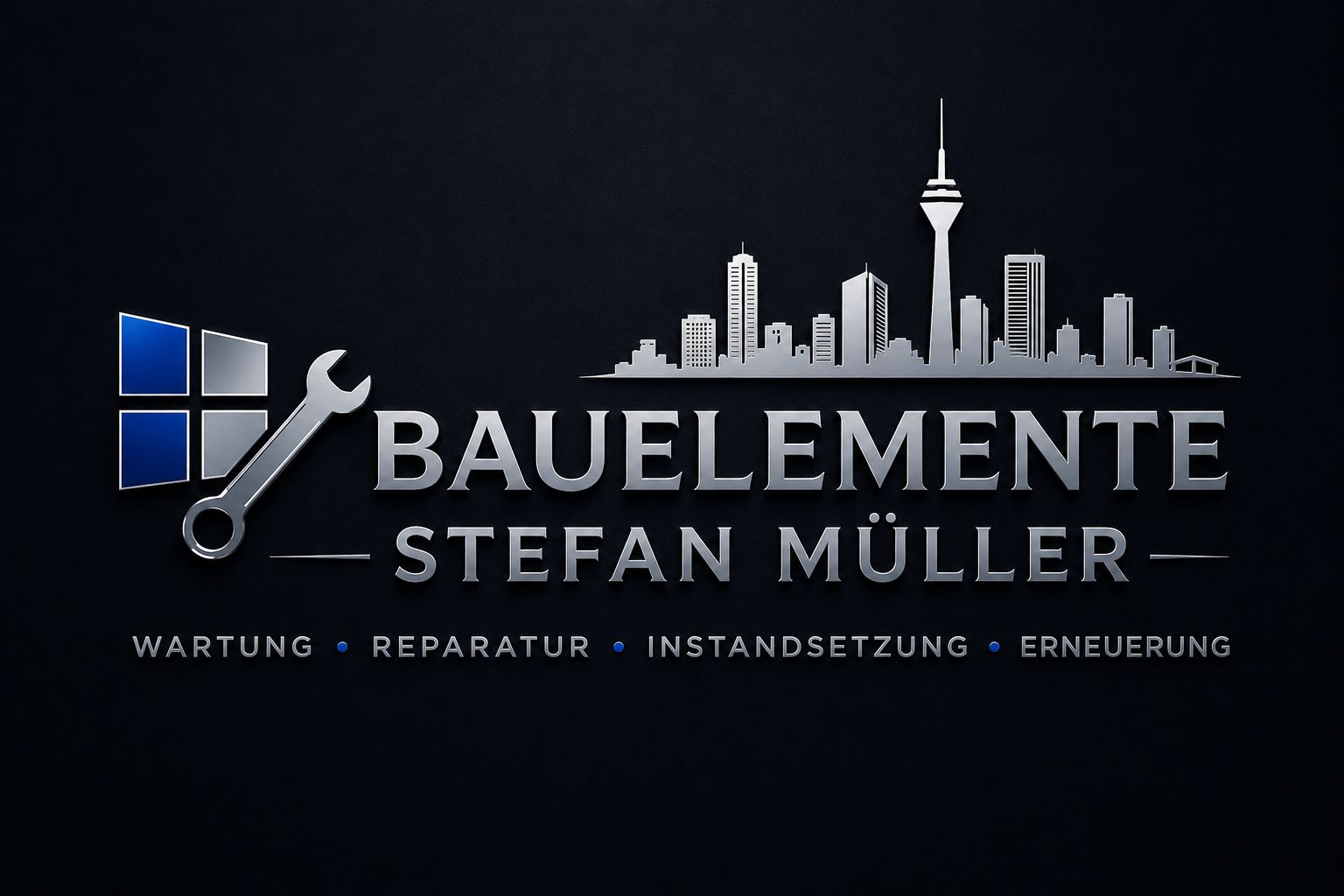 Logo der Firma BAUELEMENTE STEFAN MÜLLER aus Düsseldorf auf dem Branchenportal Fensterbau.org