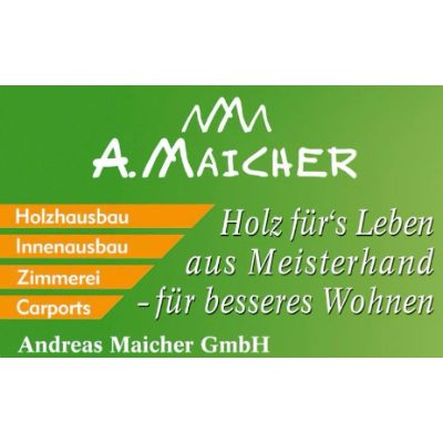 Logo der Firma Zimmerei A. Maicher GmbH aus Großkarolinenfeld auf dem Branchenportal Tischler-Schreiner.org