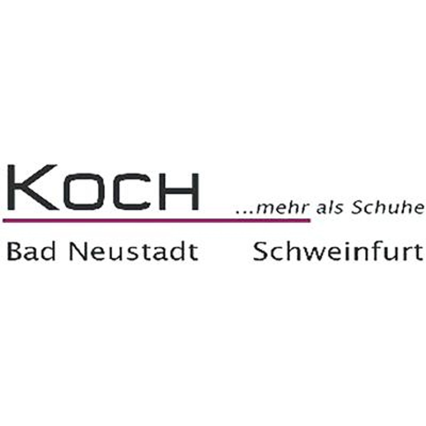 Logo der Firma Schuhhaus Koch OHG aus Bad Neustadt auf dem Branchenportal Sanimio.de