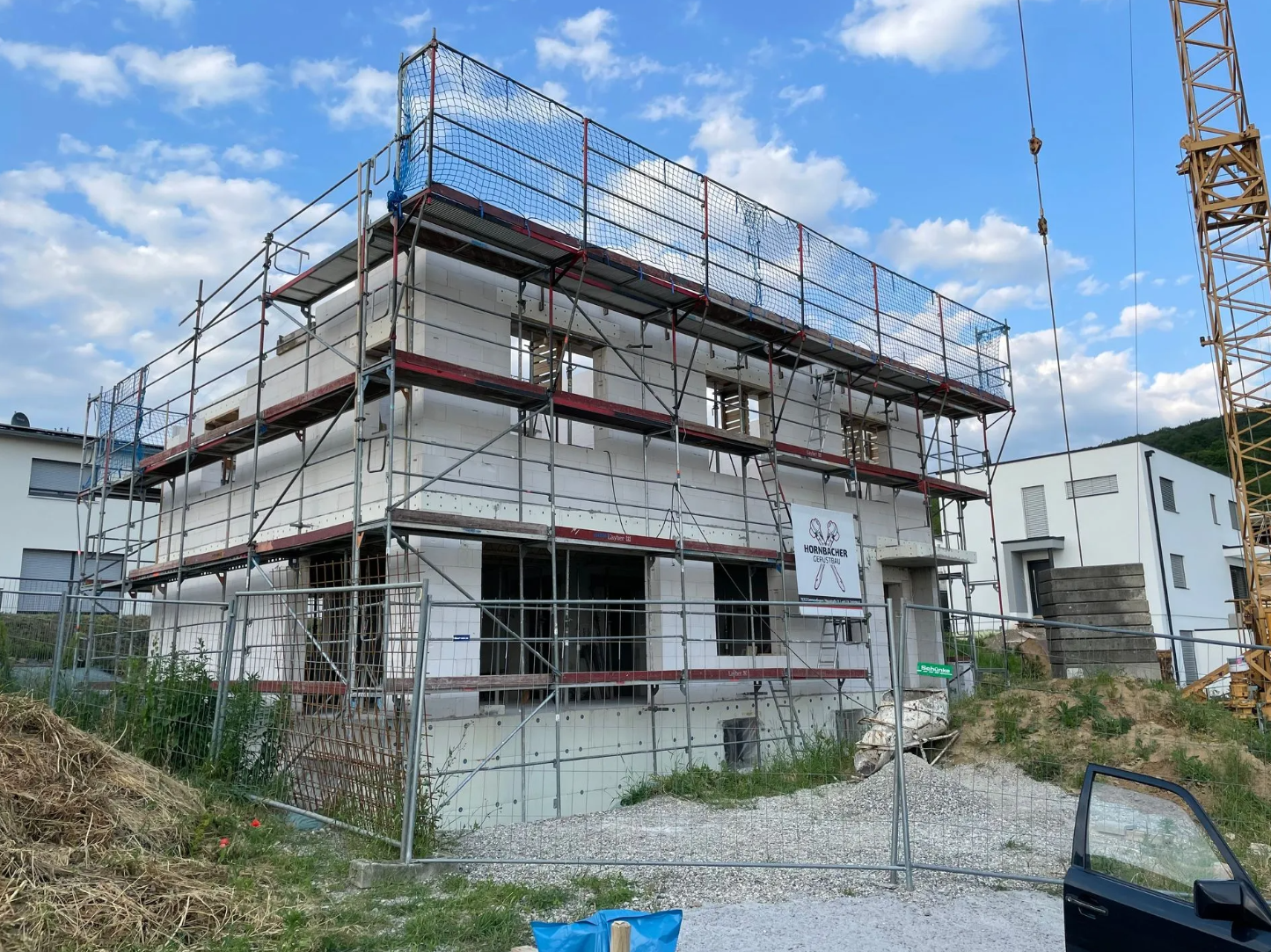 Beispielarbeit von Hornbacher Gerüstbau - veröffentlicht auf Geruestbau.org