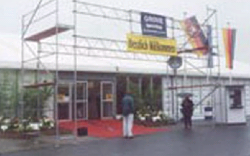 Beispielarbeit von Grove Gerüstbau - veröffentlicht auf Geruestbau.org
