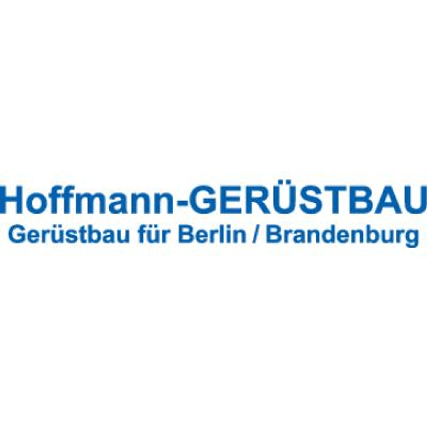 Logo der Firma Hoffmann aus Mühlenbeck auf dem Branchenportal Geruestbau.org