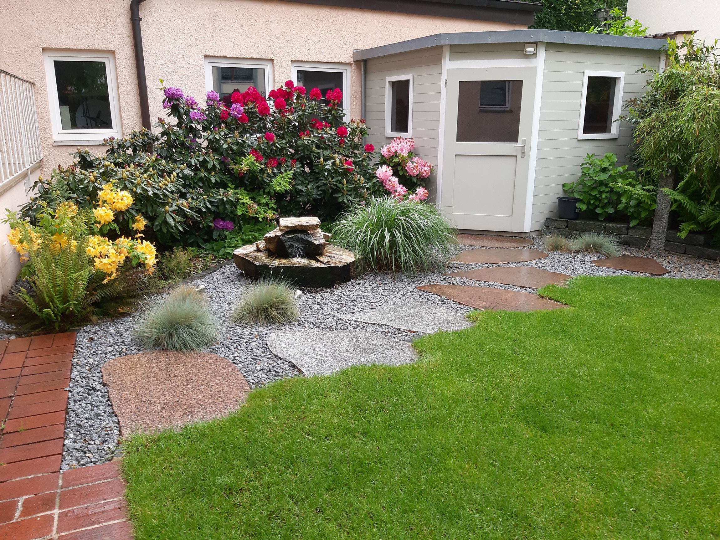 Beispielarbeit von Kamlah Gartengestaltung - veröffentlicht auf Gartenbau.org