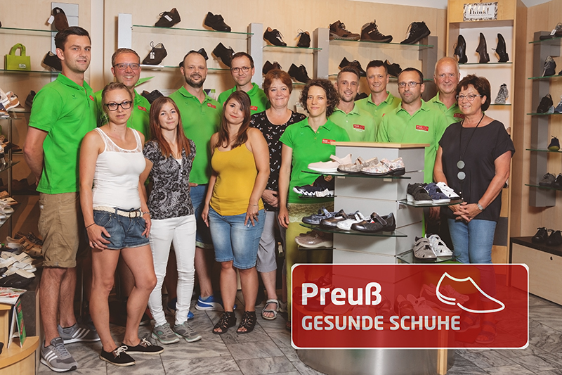 Beispielarbeit von Preuß Gesunde Schuhe GmbH - veröffentlicht auf Sanimio.de