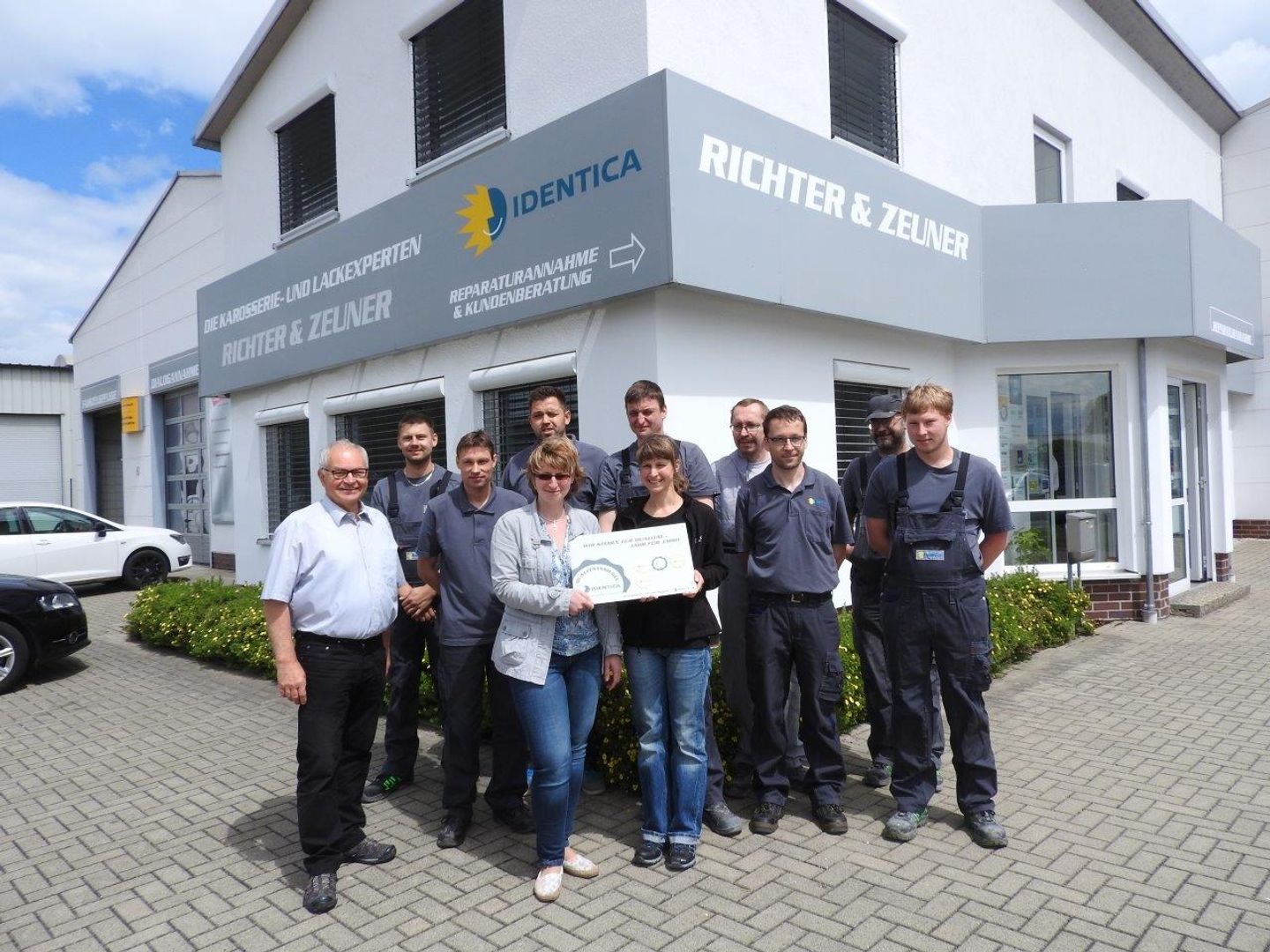 Beispielarbeit von Identica Richter & Zeuner GmbH - veröffentlicht auf Auto-Werkstatt.de