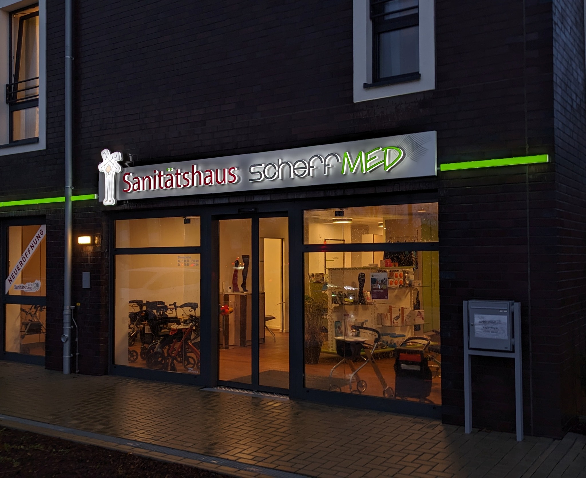 Beispielarbeit von Sanitätshaus ScheffMed UG (haftungsbeschränkt) & Co. KG - veröffentlicht auf Sanimio.de