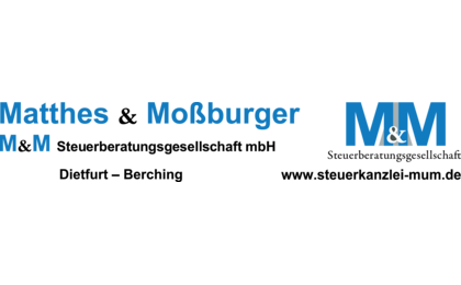 Logo der Firma Matthes & Moßburger M&M Steuerberatungsgesellschaft mbH aus Dietfurt auf dem Branchenportal Steuer-Berater.de