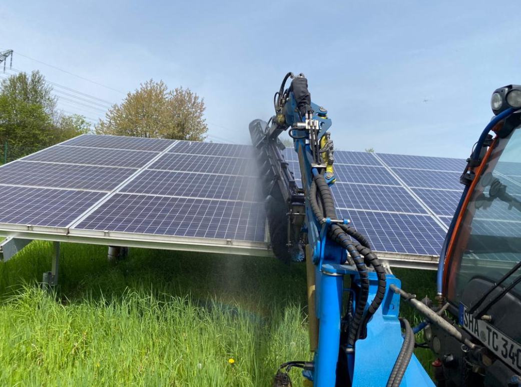 Beispielarbeit von TCR Reinigungstechnik - veröffentlicht auf Solartechnik.org