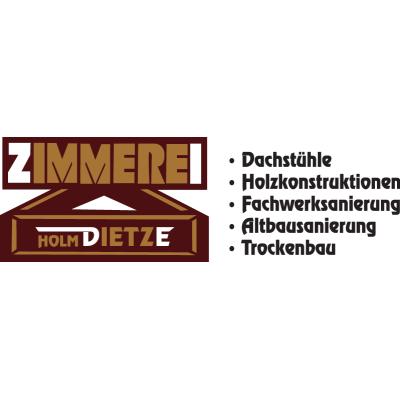 Logo der Firma Zimmerei Holm Dietze aus Freiberg auf dem Branchenportal Tischler-Schreiner.org
