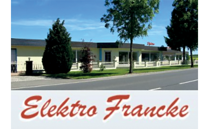 Logo der Firma Elektro Francke aus Ebeleben auf dem Branchenportal Elektriker.org